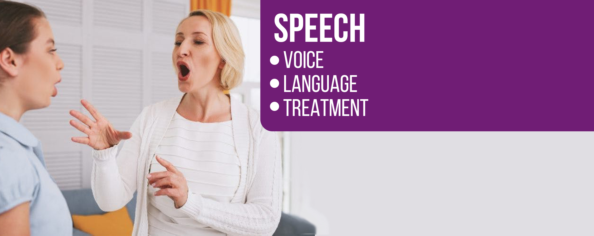 Voice Disorder Treatment
